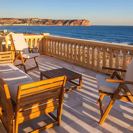 Mar-Beach Front Apartment In Jávea Exterior photo